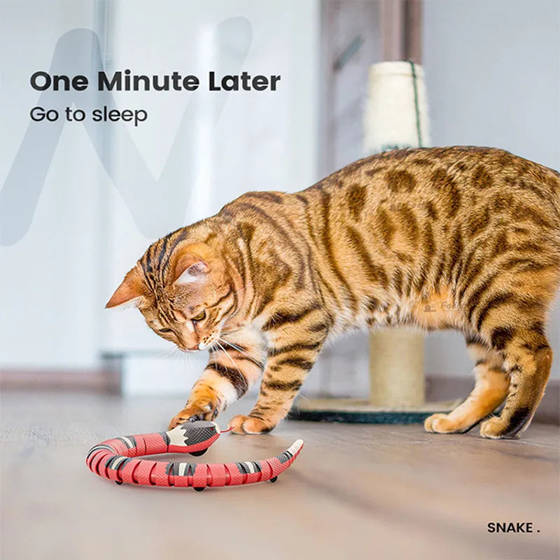 Smart Sensing Snake Interactive Cat Toys