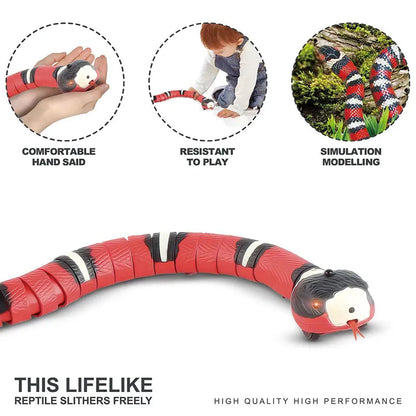 Smart Sensing Snake Interactive Cat Toys