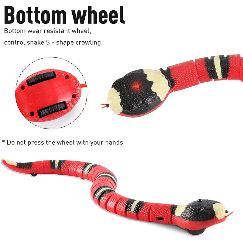 Smart Sensing Snake Interactive Cat Toys